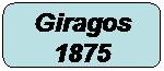 Rektangel med rundade hrn: Giragos 1875
